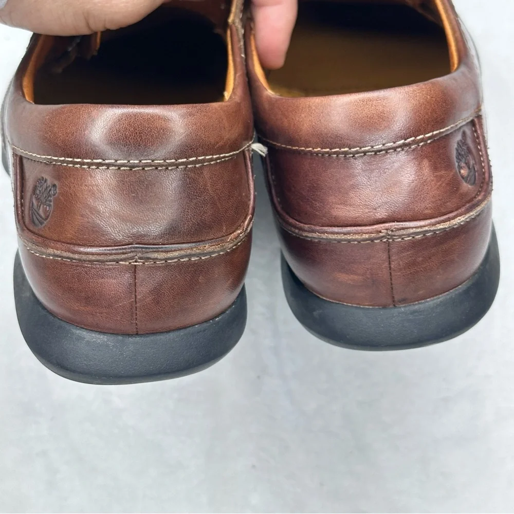 Timberland Smart Comfort Precise Fit Leather Low Top Men's 8/8.5 Great Condition